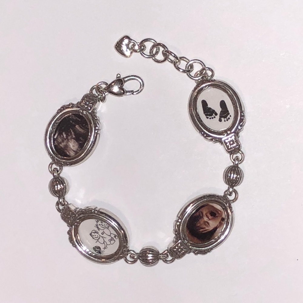 BRIGHTON Silver Photo Keepsake Bracelet